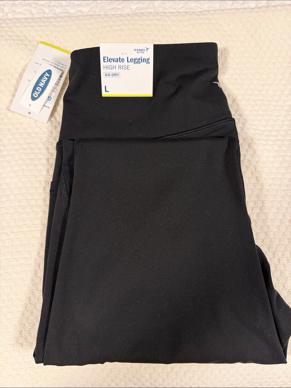 Old Navy Black High-Rise Elevate Leggings